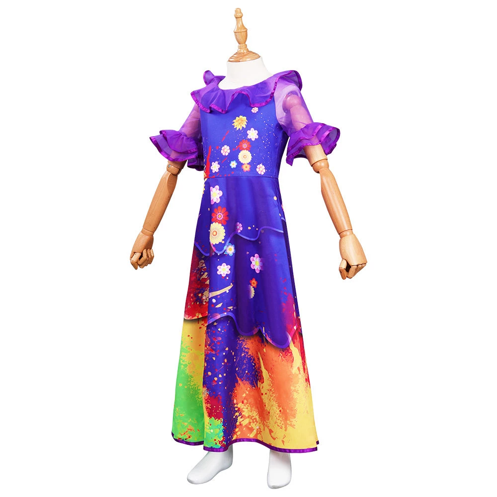 NewCosplay New Arrivals Kids Girls Encanto Isabela Cosplay Costume Dress Outfits Halloween Carnival Suit 5 NewCosplay New Arrivals Kids Girls Encanto Isabela Cosplay Costume Dress Outfits Halloween Carnival Suit