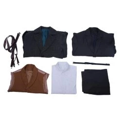 New Cosplaysky New Arrivals Fantastic Beasts: The Crimes Of Grindelwald Newt Scamander Coat Cosplay Costume NEW 16 New Cosplaysky New Arrivals Fantastic Beasts: The Crimes Of Grindelwald Newt Scamander Coat Cosplay Costume NEW