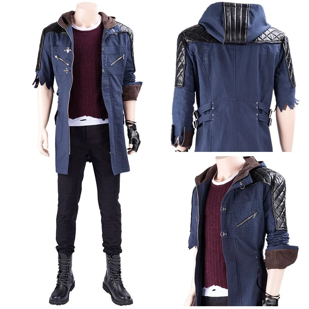 CosplaySky Game Devil May Cry 5 Nero Outfit Cosplay Costume New Arrivals 12 CosplaySky Game Devil May Cry 5 Nero Outfit Cosplay Costume New Arrivals