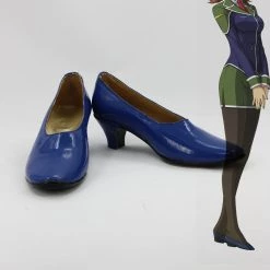NewCosplay Eiyuu Densetsu Ao No Kiseki Fran Seeker Cosplay Shoes Custom Made