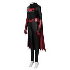 NewCosplay Catwoman: Hunted - Batwoman Cosplay Costume Jumpsuit Cloak Outfits Halloween Carnival Suit New Arrivals