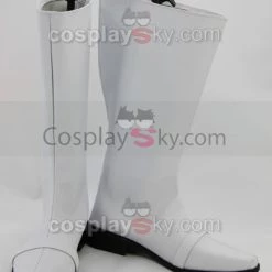 NewCosplay New Arrivals Power Ranger Cosplay Shoes Boots Custom Made White