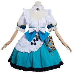 NewCosplay New Arrivals Genshin Impact Barbara Maid Dress Outfits Halloween Carnival Suit Cosplay Costume
