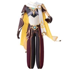 NewCosplay Genshin Impact Traveler Aether Outfits Halloween Carnival Suit Cosplay Costume