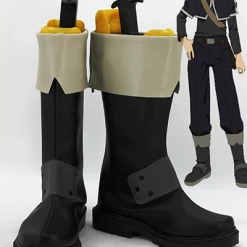 NewCosplay Sword Art Online Kirito Kazuto Kirigaya Cosplay Boots Shoes Custom Made