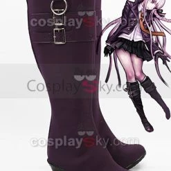 NewCosplay Danganronpa Ky?ko Kirigiri Cosplay Boots Shoes Custom Made