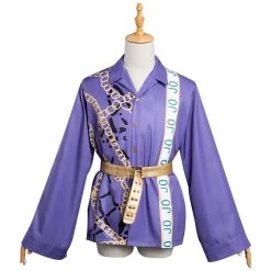 NewCosplay JoJo‘s Bizarre Adventure Stone Ocean Kujo Jotaro Original Design Halloween 2021 Cosplay Costume