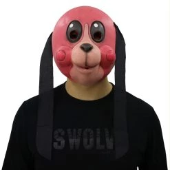 New Cosplaysky The Umbrella Academy Cha-Cha Latex Helmet Cosplay Accessories