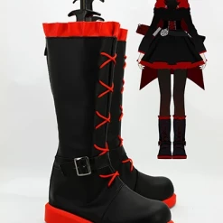NewCosplay New Arrivals RWBY Red Trailer Ruby Cosplay Boots Shoes