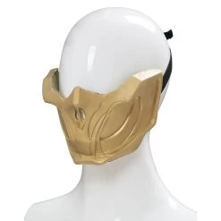 New Cosplaysky New Arrivals Mortal Kombat 11 Scorpion Latex Face Cover Cosplay Accessories