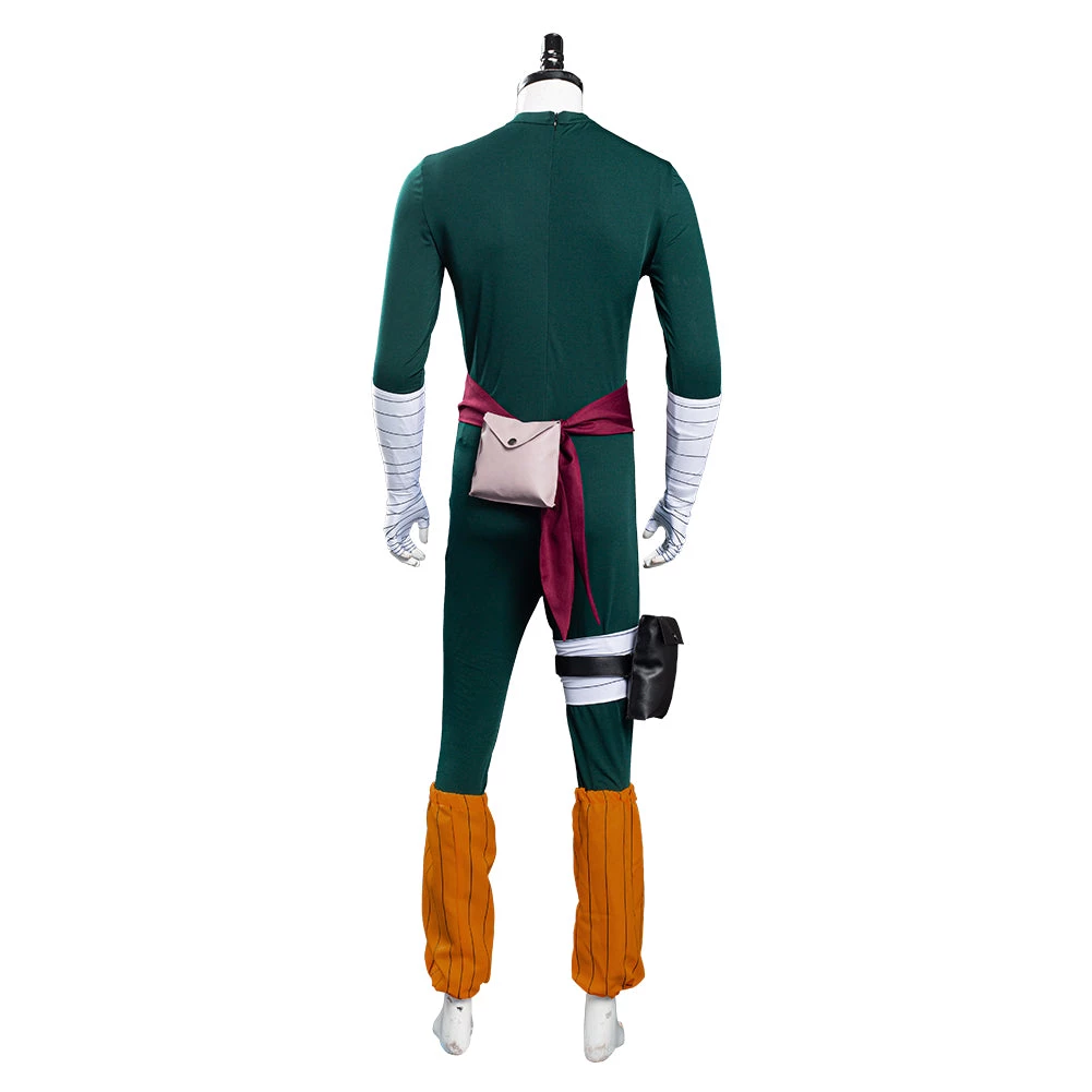 NewCosplay NARUTO Rock Lee Jumpsuit Outfits Halloween Carnival Suit Cosplay Costume 6 NewCosplay NARUTO Rock Lee Jumpsuit Outfits Halloween Carnival Suit Cosplay Costume