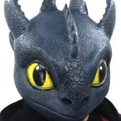 New Cosplaysky Dragon Toothless Mask 2019 Movie How To Train Your Dragon 3 The Hidden World Latex Props 9 New Cosplaysky Dragon Toothless Mask 2019 Movie How To Train Your Dragon 3 The Hidden World Latex Props