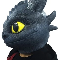 New Cosplaysky Dragon Toothless Mask 2019 Movie How To Train Your Dragon 3 The Hidden World Latex Props 11 New Cosplaysky Dragon Toothless Mask 2019 Movie How To Train Your Dragon 3 The Hidden World Latex Props