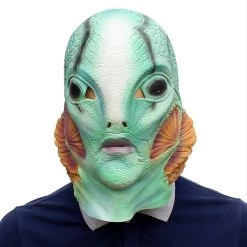 New Cosplaysky New Arrivals Hellboy: Rise Of The Blood Queen/ Hellboy - Call Of Darkness Be Sapien Latex Helmet Cosplay Props