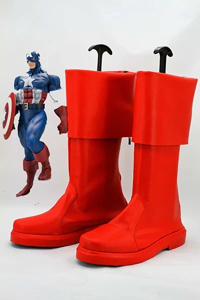 NewCosplay New Arrivals Captain America The Avengers Cosplay Boots Shoes 3 NewCosplay New Arrivals Captain America The Avengers Cosplay Boots Shoes