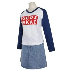 NewCosplay Anime Uzaki-chan Wants To Hang Out! Uzaki Hana Uzaki-chan Wa Asobitai! SUGOI DEKAI Top+Skirt Halloween Uniform Cosplay Costume New Arrivals
