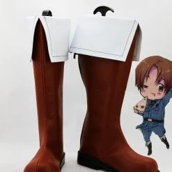 NewCosplay Axis Powers Hetalia Italy Cosplay Boots Shoes New Arrivals