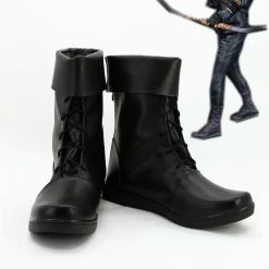 NewCosplay Green Arrow Cosplay Boots Shoes Custom Made