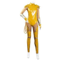 NewCosplay Wonder Woman 1984 Gold Jumpsuit Battle Suit WW84 Cosplay Costume New Arrivals