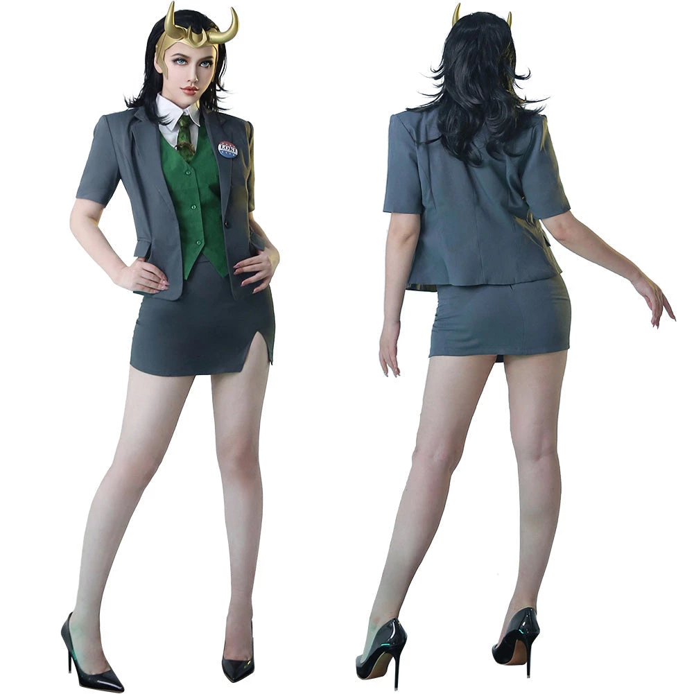 New Cosplaysky New Arrivals Loki 2021 Female Loki Outfit Halloween Original Designers Cosplay Costume 3 New Cosplaysky New Arrivals Loki 2021 Female Loki Outfit Halloween Original Designers Cosplay Costume