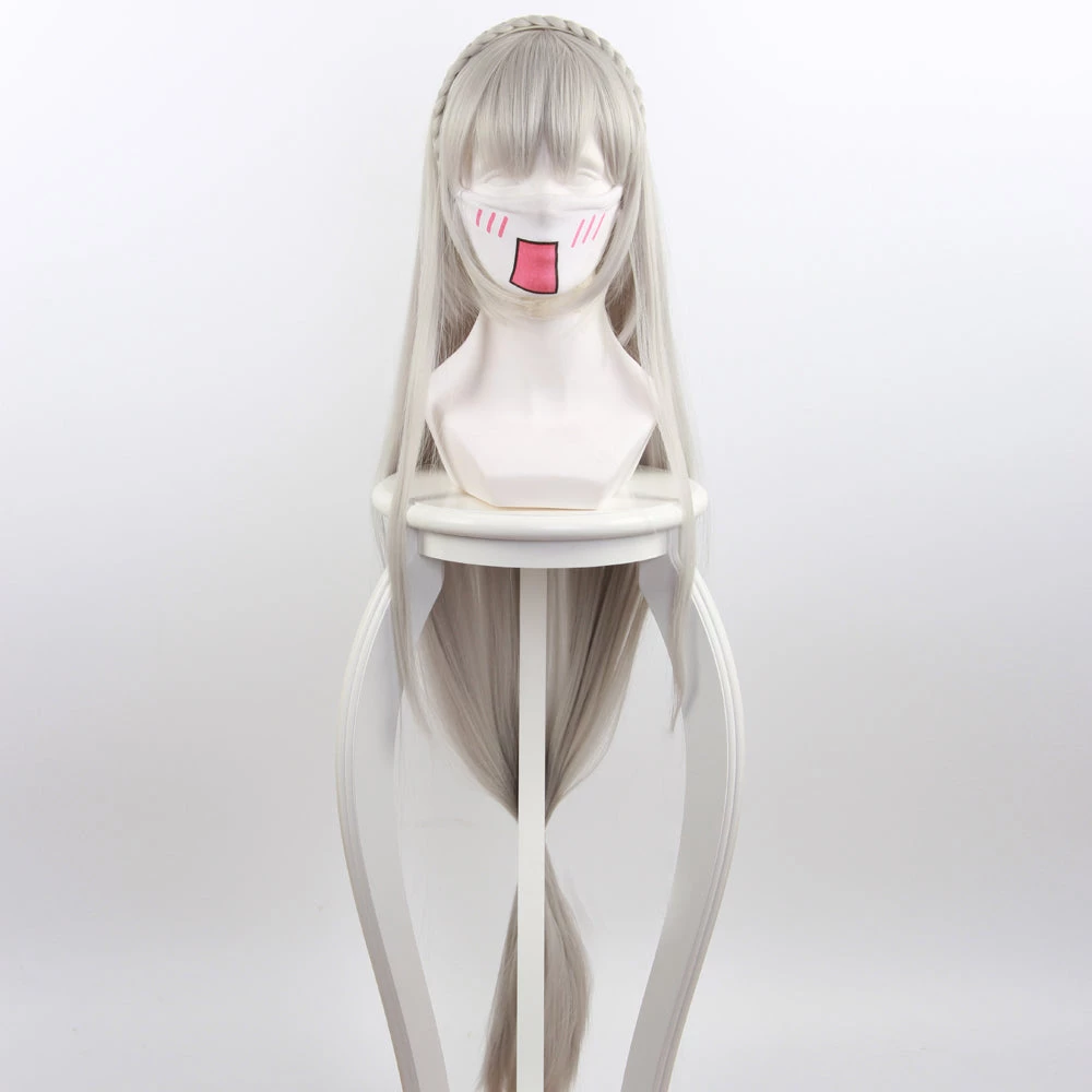 NewCosplay New Arrivals Re:Zero Life In A Different World From Zero Emilia Wig Cosplay Wigs 3 NewCosplay New Arrivals Re:Zero Life In A Different World From Zero Emilia Wig Cosplay Wigs