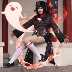 NewCosplay Genshin Impact HuTao Outfits Halloween Carnival Suit Cosplay Costume