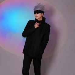 NewCosplay Jujutsu Kaisen Satoru Gojo School Uniform Outfits Cosplay Costume 21 NewCosplay Jujutsu Kaisen Satoru Gojo School Uniform Outfits Cosplay Costume