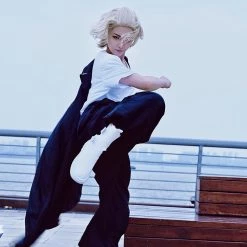 NewCosplay New Arrivals Tokyo Revengers Manjirou Sano Outfits Halloween Carnival Suit Cosplay Costume