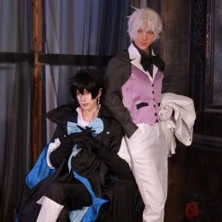 NewCosplay The Case Study Of Vanitas-Noé Archiviste Cosplay Costume Halloween Carnival Suit
