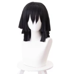 New Cosplaysky New Arrivals Demon Slayer Iguro Obanai Cosplay Wig