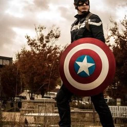 NewCosplay Avengers: Age Of Ultron Captain America Steve Rogers Uniform Outfit Cosplay Costume New Arrivals 27 NewCosplay Avengers: Age Of Ultron Captain America Steve Rogers Uniform Outfit Cosplay Costume New Arrivals