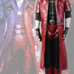 NewCosplay DMC Devil May Cry 4 Dante Cosplay Costume Custom Full Set