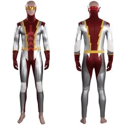 NewCosplay The Flash S7 Bart Allen Impulse Cosplay Costume Jumpsuit Outfits Halloween Carnival Suit New Arrivals