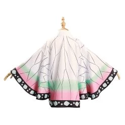 NewCosplay Demon Slayer: Kimetsu No Yaiba Kochou Shinobu Kids Children Kimono Coat Cosplay Costume New Arrivals
