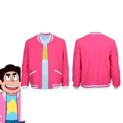 NewCosplay New Arrivals Steven Universe: The Movie-Steven Universe Adult Zip Up Jacket Coat Halloween Carnival Costume Cosplay Costume
