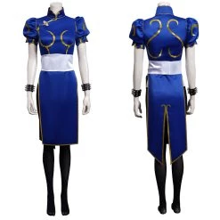 NewCosplay Street Fighter SF Chun Li Cheongsam Dress Outfits Halloween Carnival Suit Cosplay Costume New Arrivals