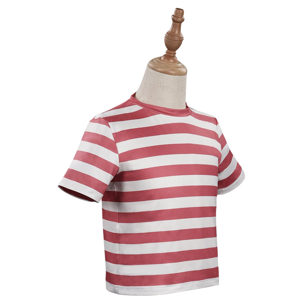 NewCosplay New Arrivals The Addams Family 2 - Pugsley Addams T-shirt Halloween Carnival Suit Cosplay Costume 6 NewCosplay New Arrivals The Addams Family 2 - Pugsley Addams T-shirt Halloween Carnival Suit Cosplay Costume