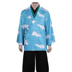 NewCosplay New Arrivals Demon Slayer Kimetsu No Yaiba : Hinokami Kepputan Urokodaki Sakonji Cosplay Costume