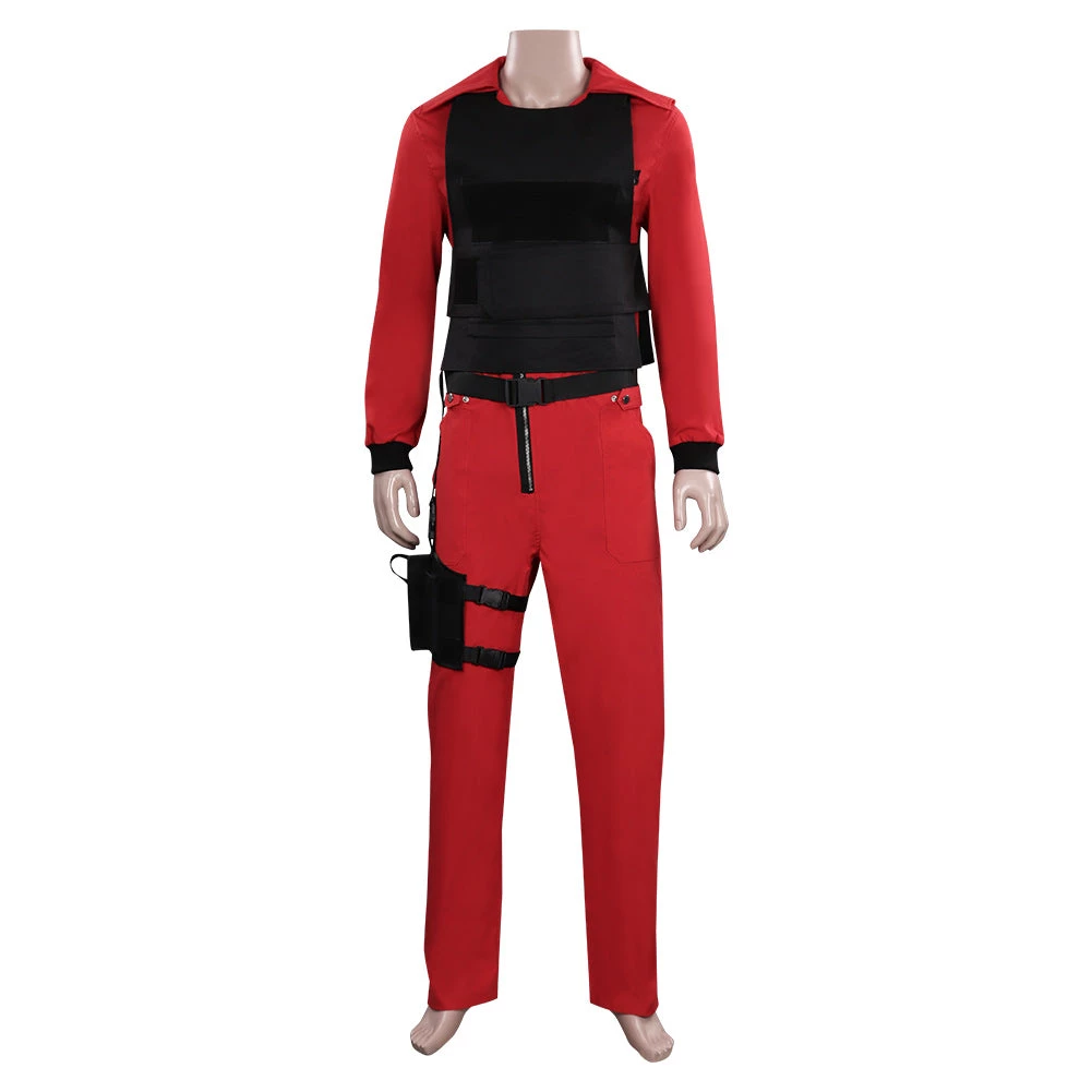 NewCosplay House Of Paper / Money Heist Season 5 Outfits Halloween Carnival Suit Cosplay Costume New Arrivals 4 NewCosplay House Of Paper / Money Heist Season 5 Outfits Halloween Carnival Suit Cosplay Costume New Arrivals