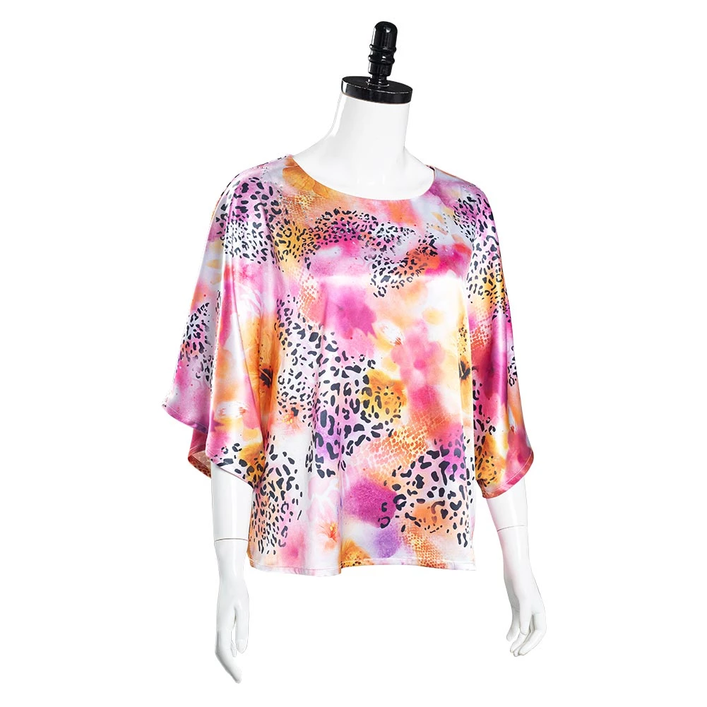 NewCosplay Tiger King Carole Baskin Top O-Neck Shirt Halloween Carnival Suit Cosplay Costume 7 NewCosplay Tiger King Carole Baskin Top O-Neck Shirt Halloween Carnival Suit Cosplay Costume