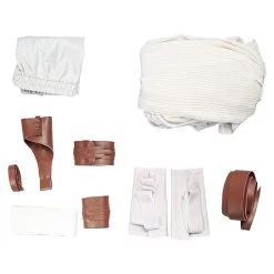 NewCosplay Kids Children Star Wars: The Rise Of Skywalker Rey Halloween Cosplay Costume 12 NewCosplay Kids Children Star Wars: The Rise Of Skywalker Rey Halloween Cosplay Costume