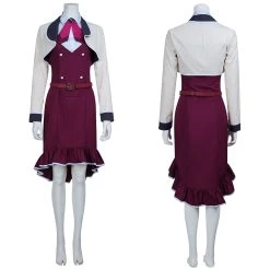 NewCosplay Game Princess Project Erika Ikusa Women Dress Outfit Halloween Carnival Uniform Suit Cosplay Costume