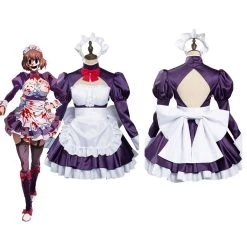 NewCosplay High-Rise Invasion Maid-fuku Kamen Maid Dress Outfits Cosplay Costume