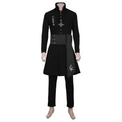 NewCosplay Ghost B.C. Nameless Ghoul Black Coat Props Halloween Full Set Cosplay Costume New Arrivals 14 NewCosplay Ghost B.C. Nameless Ghoul Black Coat Props Halloween Full Set Cosplay Costume New Arrivals