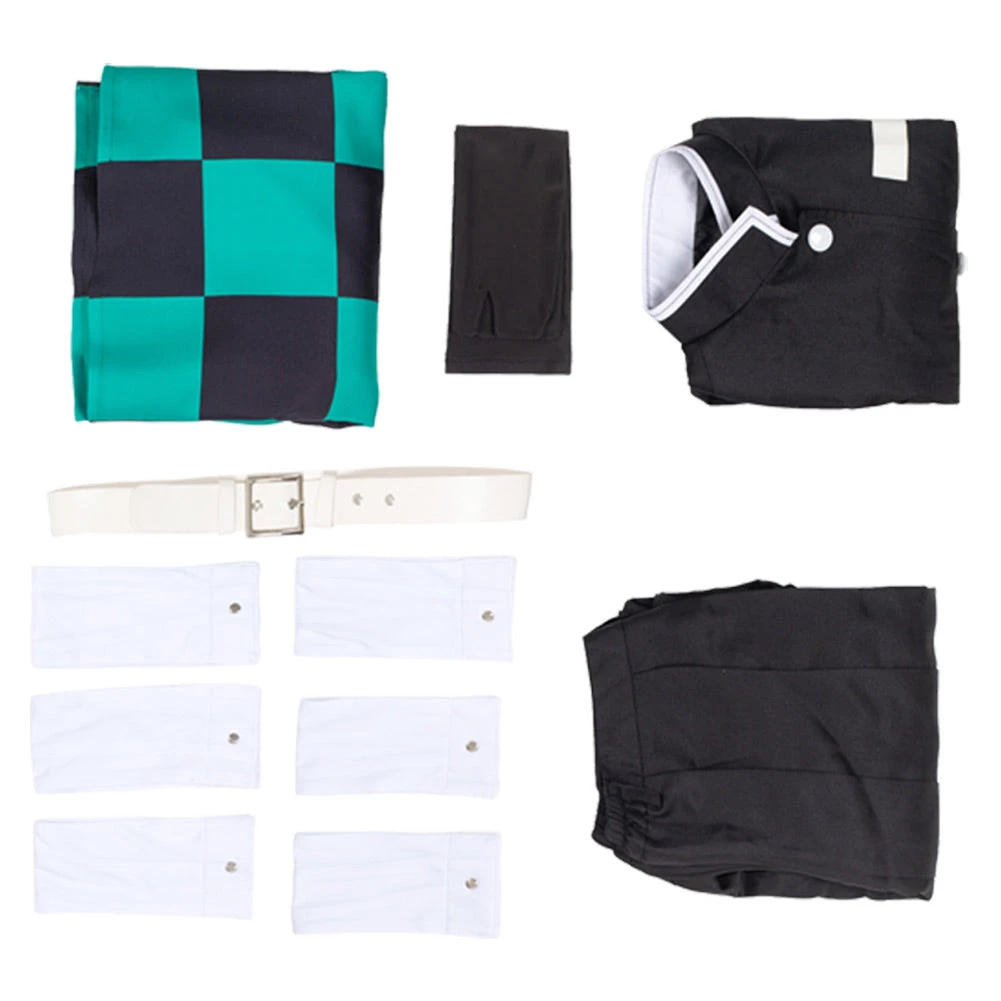 NewCosplay Demon Slayer: Kimetsu No Yaiba Kamado Tanjirou Oufit Cosplay Costume 11 NewCosplay Demon Slayer: Kimetsu No Yaiba Kamado Tanjirou Oufit Cosplay Costume