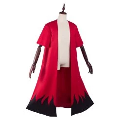 NewCosplay Naruto Uzumaki Cloak Kimono Robe Halloween Carnival Suit Cosplay Costume New Arrivals