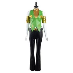 NewCosplay New Arrivals JoJo‘s Bizarre Adventure Ermes Costello Outfits Halloween Carnival Suit Cosplay Costume