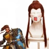 New Cosplaysky New Arrivals Overwatch Brigitte Lindholm Cosplay Wig Reddish Brown