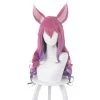 NewCosplay LOL Ahri The Nine-Tailed Fox Cosplay Wig With Ears