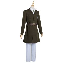 NewCosplay New Arrivals Attack On Titan The Final Season Survey Corps Uniform Cosplay Costume Outfits Halloween Carnival Suit
